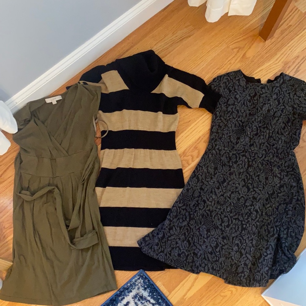 Loft—3 dresses, work, casual, special occasion